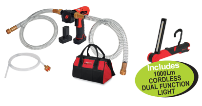 Snap-on 14.4V Brushless Cordless Fluid Pump Tool Kit XXAUG181