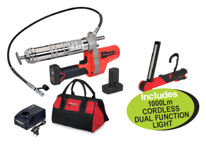 Snap-on 14.4V Brushless Cordless Grease Gun Tool Kit XXAUG182