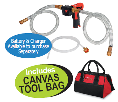 Snap-on CTTP861DB Cordless Fluid Pump with Canvas Tool Bag