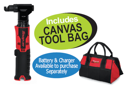 This Snap-on cordless nibbler tool makes clean, fast cuts in sheet metal and composites.