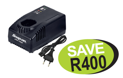 Snap-on battery charger, MicroLithium 14.4V charger,