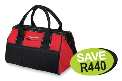 Snap-on XXAUG140 Canvas Tool Bag TB30 - Ultimate Small Tool Organizer with Multi-Organizing Pockets