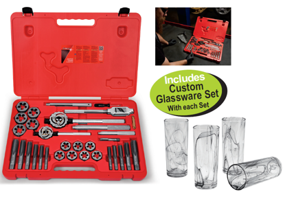 Snap-on 29pc Heavy Duty Metric Tap & Die Set