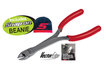 Snap-on XXAUG112 Long Neck MINI Side Cutters (175mm) with Bonus Beanie