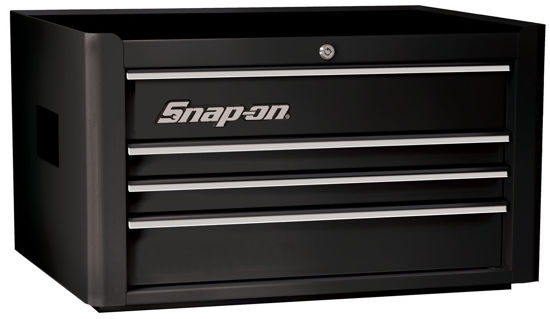 Snap-on - KRA2004KZUBS-WO - Standard 4Drw Top Chest; Black with PVC Trims