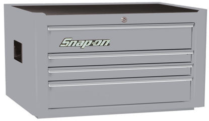 Snap-on - KRA2004KZUAS-WO - Standard 4Drw Top Chest; Arctic Silver with PVC Trims