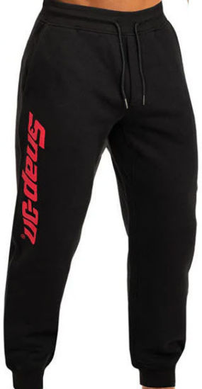 Picture of CSN08-0005-M - Fleece Track Pants - Black - Medium 32-34
