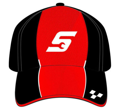 Picture of CSN07-7926 - Cap - Performance - Black / Red / White - Adj