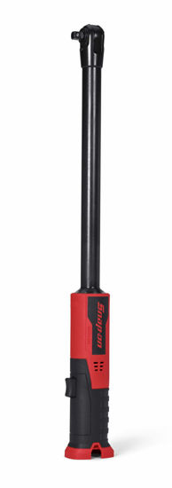 snap-on - CTR869DB - 14.4V 3/8" Drive Brushless MicroLithium High-Torque Extra Long Neck Cordless Ratchet (Red) - Tool Only