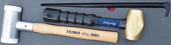 Blue-Point - MOD.515BH45S - Hammers and Rolling Head Prybar Set; 3Pc