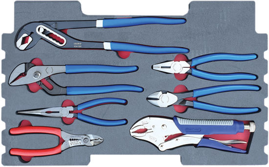 Snap-on Blue - MOD.507SR43F - Pliers Set; 7Pc (suitable for KMC Tool Chest Only)