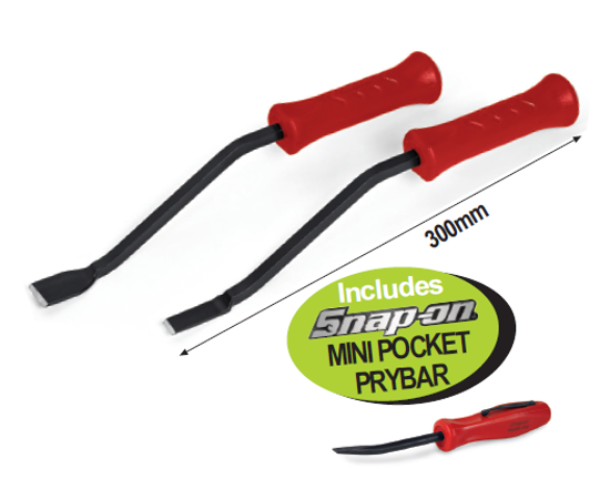 XXAPR200 HEAVY-DUTY Angled Scraper Set (2PC) Includes: Snap-on MINI POCKET PRYBAR