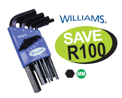 XXAPR224 Snap-on Blue Short Allen Key Set (9pc) Includes: Set Includes: 1.5, 2, 2.5, 3, 4, 5, 6, 8 mm & 10 mm wrenches in a plastic index